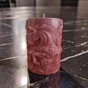 Front of Horse Candle