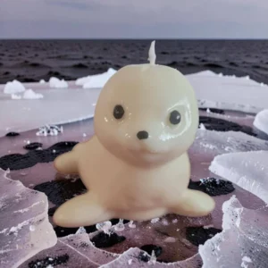 Seal cub Candle