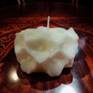Smaller Floral Candle