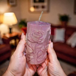 Rose Candle