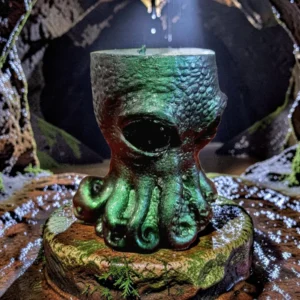Orlando Octopus. My very first Candle