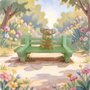 Same bench but this has the larger Teddy and you can have 2